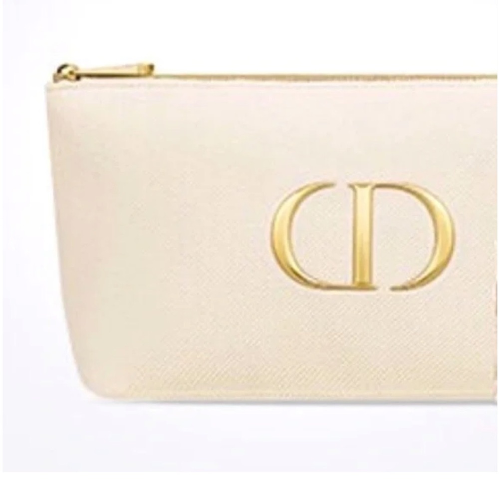 Dior Cream Clutch Pouch